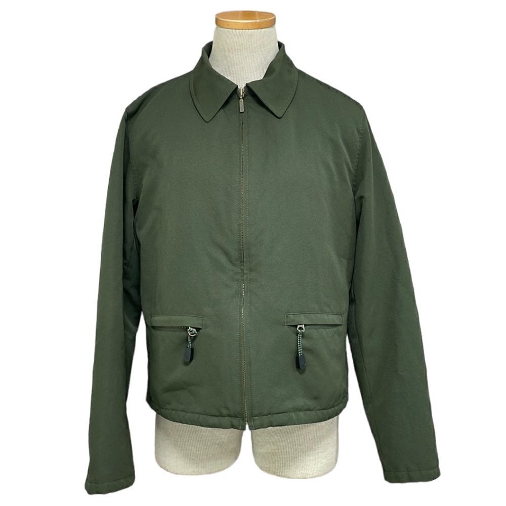 GAP Utility Jacket Coat Full Zip Collar Green Size Medium M